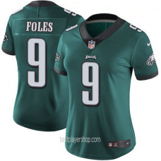 Nick Foles Philadelphia Eagles Womens Limited Midnight Team Color Green Jersey Bestplayer